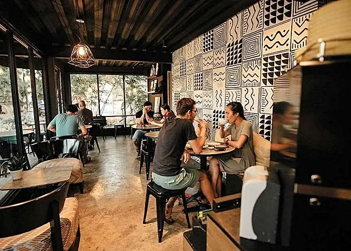 Murals And Cafe